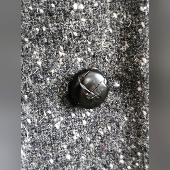 Authentic Vintage 90s Lauren Ralph Lauren Wool Tweed Oversized Boyfriend Blazer - Picture 13 of 14